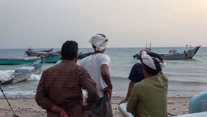 فقدان 7 صيادين يمنيين قبالة شواطئ المخا 