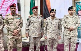 وزير الدفاع يزور قوات التحالف في العاصمة عدن