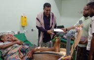 وكيل محافظة لحج ومدير عام مكتب الصحة في زيارة عيدية تفقدية لمرضى مستشفى ابن خلدون 