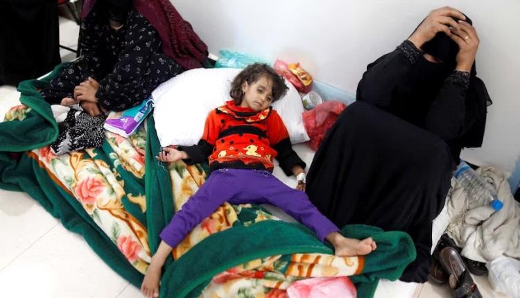 الأمم المتحدة: أكثر من 11 ألف حالة كوليرا و75 وفاة في مناطق الحوثيين