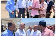 وزير المياه والبيئة يزور محمية خور عميرة الطبيعية بمحافظة لحج