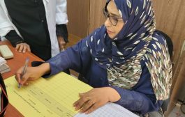 وكيل مساعد لوزارة الصحة تدشن حملة التحصين ضد الكوليرا بالشيخ عثمان .. والأمين العام للمجلس المحلي بابين يدشن الحملة 