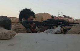 صد هجوم للميلشيا الحوثي في مرخة العليا ومصرع عدد من عناصرها