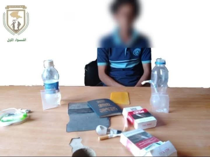 قوات اللواء الأول دفاع شبوة تلقي القبض على مروّجي مخدرات