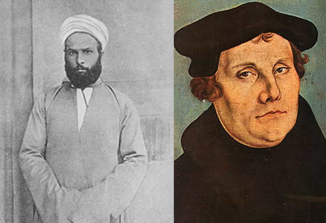 الإصلاح الديني بين مارتن لوثر ومحمد عبده