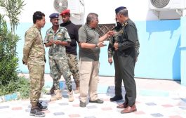 مدير عام أمن شرطة ساحل حضرموت العميد المنهالي يتفقد سير الأداء ويوجّه بمحاسبة المتأخرين والمتغيبين عن الدوام الرسمي