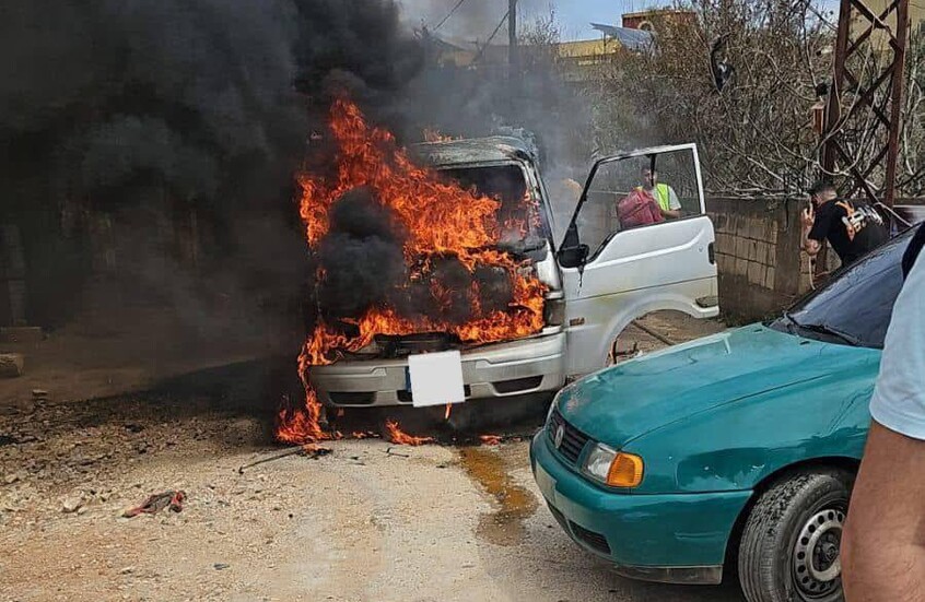 مقتل شخص بغارة إسرائيلية استهدفت سيارة في جنوب لبنان