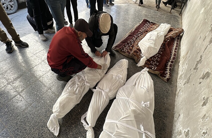 حصيلة جديدة لضحايا القصف الإسرائيلي على قطاع غزة