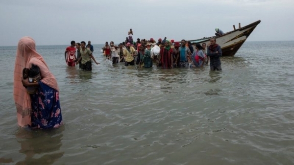 ضبط 100 مهاجر أفريقي في سواحل رضوم بمحافظة شبوة