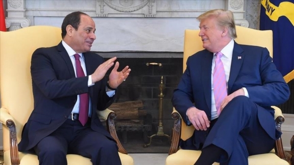 السيسي يرفض طلب ترامب الانخراط في الحرب ضد الحوثيين باليمن
