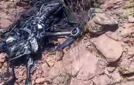 قوات دفاع شبوة تتمكن من إسقاط طائرة مسيّرة حوثية إيرانية الصنع