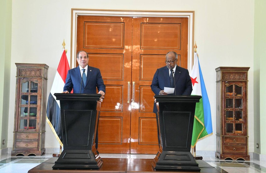 بالقرب من باب المندب.. السيسي يوجه رسائل عن أمن البحر الأحمر وغزة والسودان