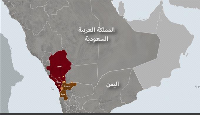 القوات السعودية تقصف مواقع وتحصينات المليشيا الحوثية بمحافظة صعدة
