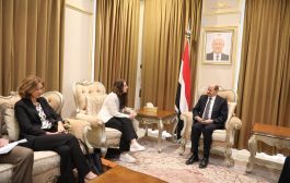 وزير الخارجية يلتقي المبعوثة النرويجية إلى اليمن
