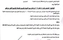 مكتب الصحة بالمهرة يصدر تعميماً حول بيع الأدوية
