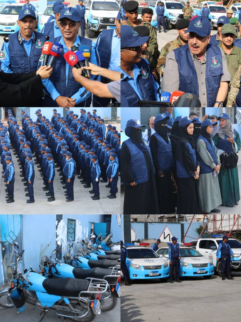 عدن .. اللواء مطهر الشعيبي والعميد القلعة يدشنان فعاليات أسبوع المرور العربي