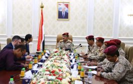 وزير الدفاع يلتقي في عدن سفيرة المملكة المتحدة ولقاء يبحث جهود تأمين حرية الملاحة