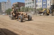 استمرار استكمال مشروع إعادة تأهيل شارع الخمسين بالمنصورة عدن