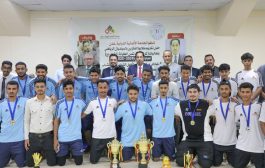 البكري يشهد حفل تكريم الفائزين في المسابقات الرياضية بـ 