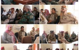 الضالع : اجتماع عسكري رفيع يقر فتح الطريق العام بعد إعادة تأهيله