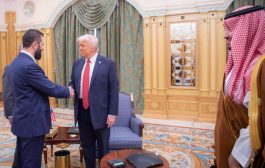 بعد رفعه العقوبات عن سوريا .. الرئيس الأمريكي يلتقي احمد الشرع بالرياض 