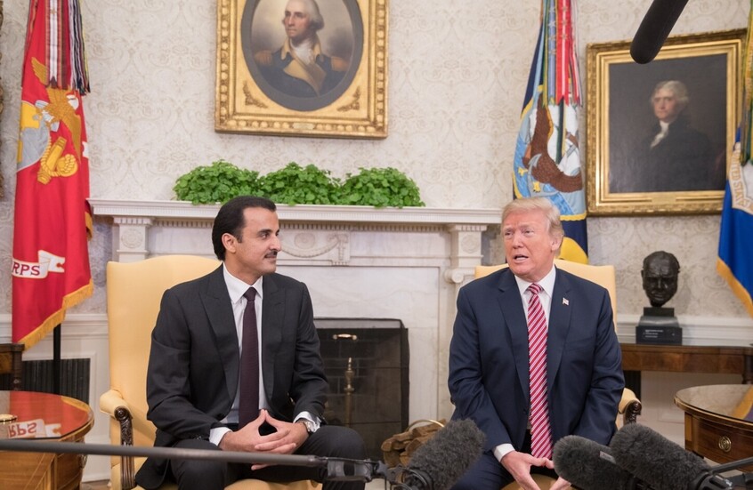 قطر تعلق على التقارير حول قبول ترامب 