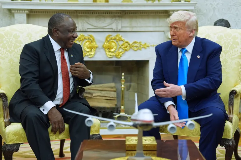 صحيفتان أميركيتان: ترامب سعى لإذلال رئيس جنوب أفريقيا
