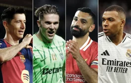 الترتيب النهائي لسباق جائزة الحذاء الذهبي الأوروبي موسم 2024-2025
