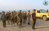قيادة الحزام الأمني أبين تكرم أفراد نقطة مثلث شقرة