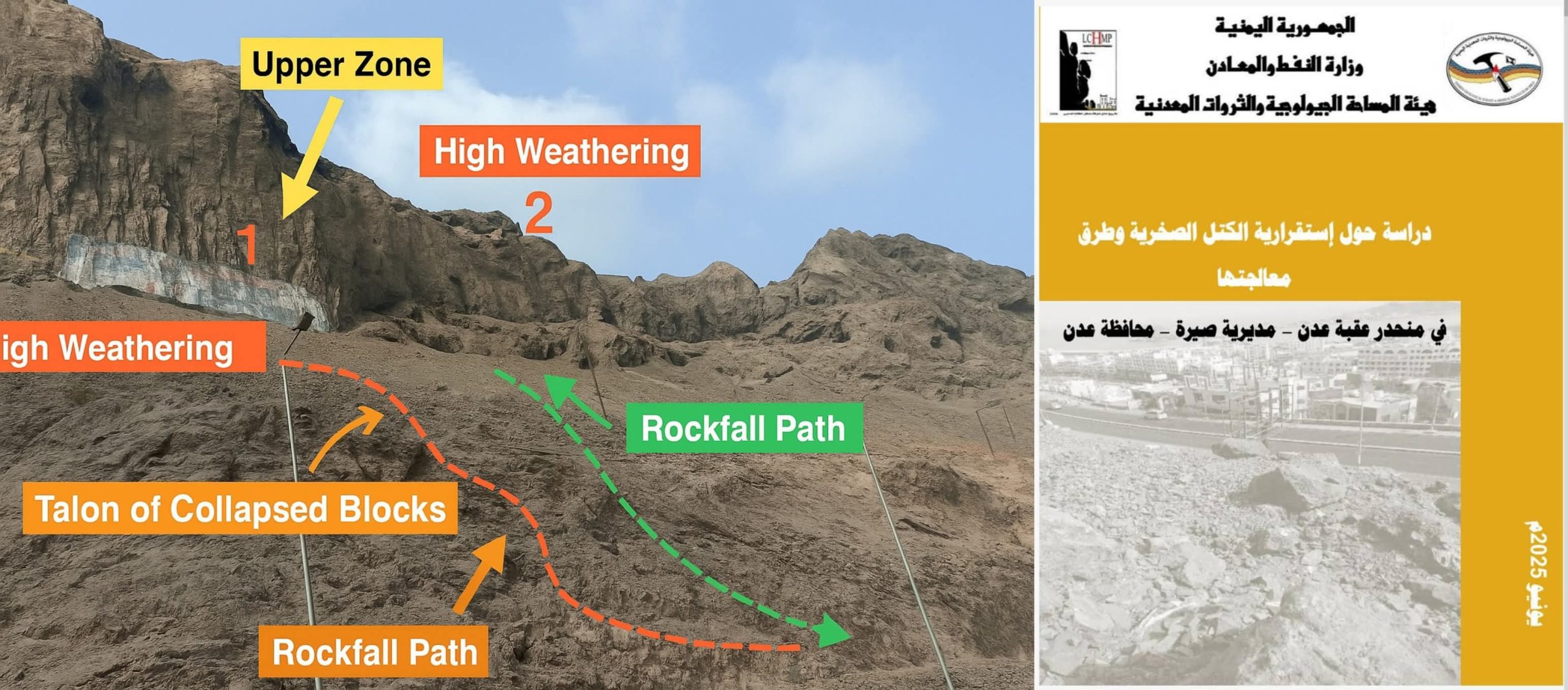 هيئة المساحة الجيولوجية والثروات المعدنية بعدن توجه تحذير وتنبيه هام  