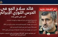 عاجل .. الجيش الإسرائيلي يعلن القضاء على قائد سلاح الجو التابع للحرس الثوري الإيراني