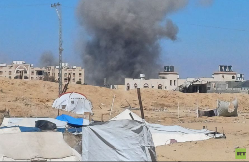 مقتل 14 شخصا بينهم أطفال بقصف إسرائيلي على خيام للنازحين في خان يونس