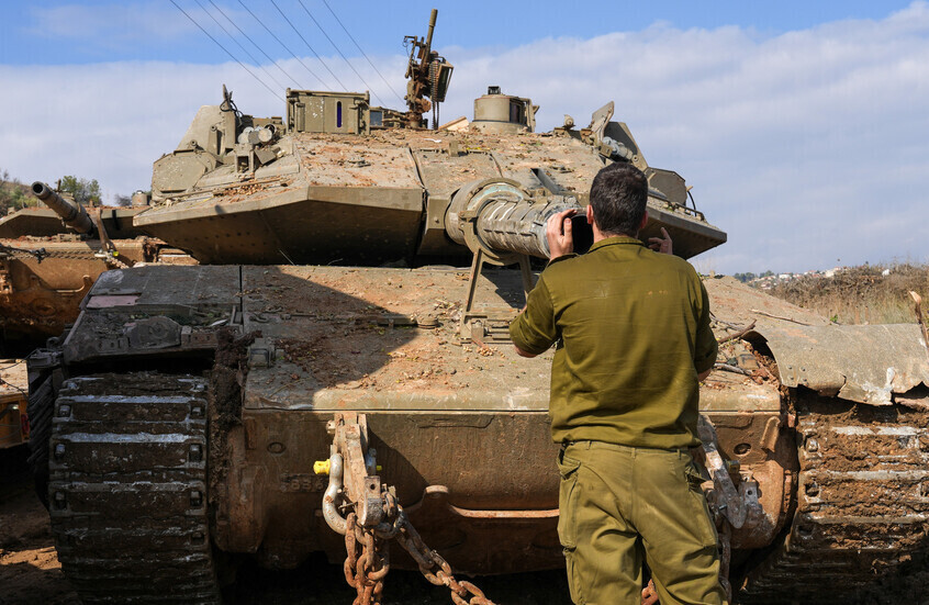 قوة إسرائيلية تتجاوز الخط الأزرق بجنوب لبنان