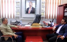وكيل محافظة عدن الزامكي يبحث مع المؤسسة الاقتصادية تفعيل أنشطتها واستئناف مشاريعها الخدمية