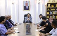 الوزير البكري يلتقي إدارة نادي وحدة عدن ويؤكد على وحدة العمل الرياضي