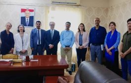 نائب وزير الشؤون القانونية وحقوق الإنسان يلتقي بعثة الاتحاد الأوروبي في عدن