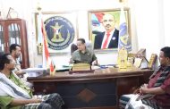 رئيس انتقالي لحج .. يلتقي برئيسي تنفيذيتي طور الباحة والمضاربة