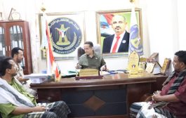 رئيس انتقالي لحج .. يلتقي برئيسي تنفيذيتي طور الباحة والمضاربة