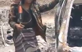 إدارة أمن أبين تتسلم مطلوبًا أمنيًا في قضية إحراق سيارة مشروع سد حسان