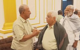 رئيس جامعة لحج يؤدي واجب العزاء لاسرة الفقيد الدكتور وائل مصطفى شكري
