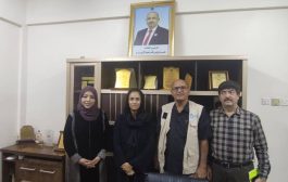 عدن : مديرة صندوق رعاية المعاقين تلتقي فريق منظمة الهاند يكاب
