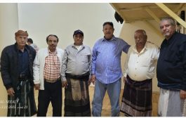 مجلس نقابة الصحفيين والإعلاميين الجنوبيين بالضالع يقوم بزيارة ودية للشيخ محسن القشم