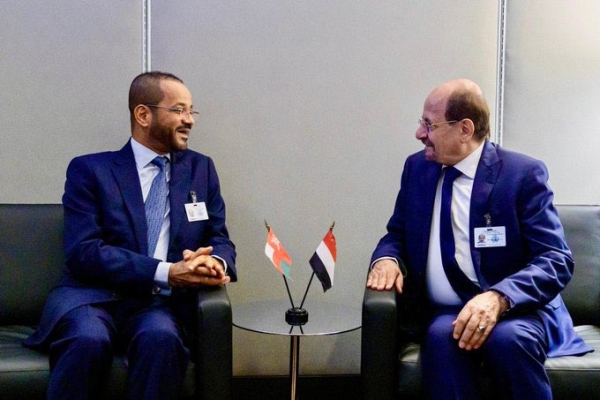 مباحثات يمنية عمانية بشأن مستجدات الأوضاع في اليمن وتطوير التعاون في مختلف المجالات