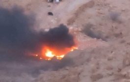 وفاة أسرة كاملة إثر احتراق مركبة بعقبة عبدالله غريب بحضرموت 