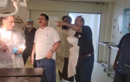 مدير عام المنصورة يسلم مشروع 