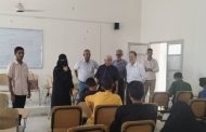 رئيس جامعة لحج يدشن امتحانات المفاضلة بكلية العلوم الإدارية والمصرفي للعام الجامعي 2025/2026م