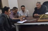 فريق التوجيه والرقابة الرئاسي ينفذ نزول إلى مكتب التجارة والصناعة في محافظة لحج