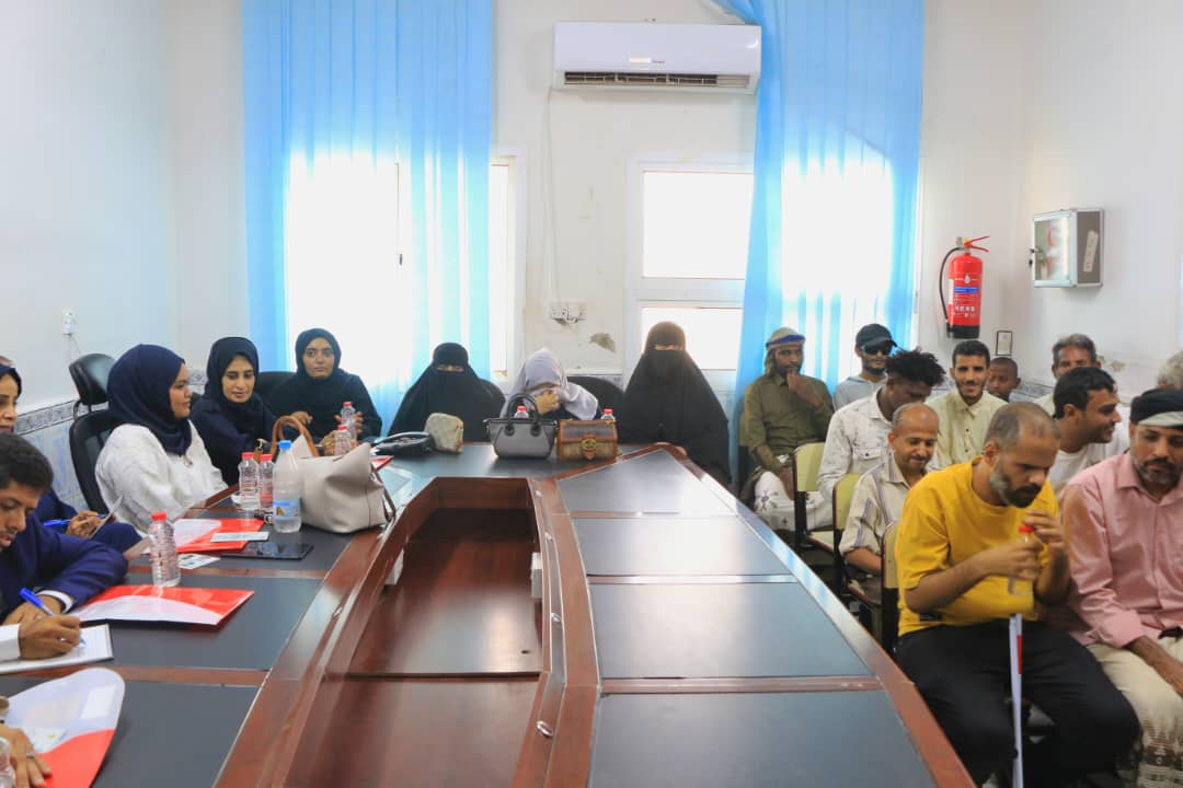 جمعية المكفوفين بعدن تقيم حلقة نقاشية بمناسبة اليوم العالمي لمحو الأمية
