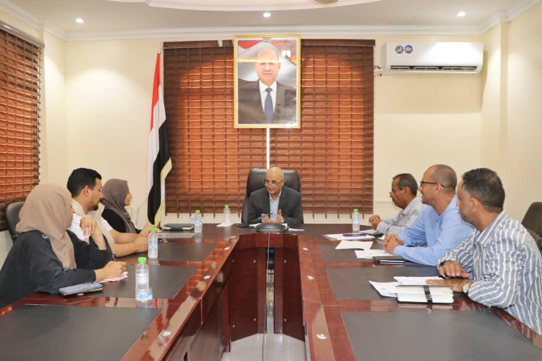 الوزير الشرجبي يبحث مع السفيرة الهولندية والبنك الدولي تعزيز التعاون في قطاع المياه ويلتقي رئيسة منظمة يمن أيد