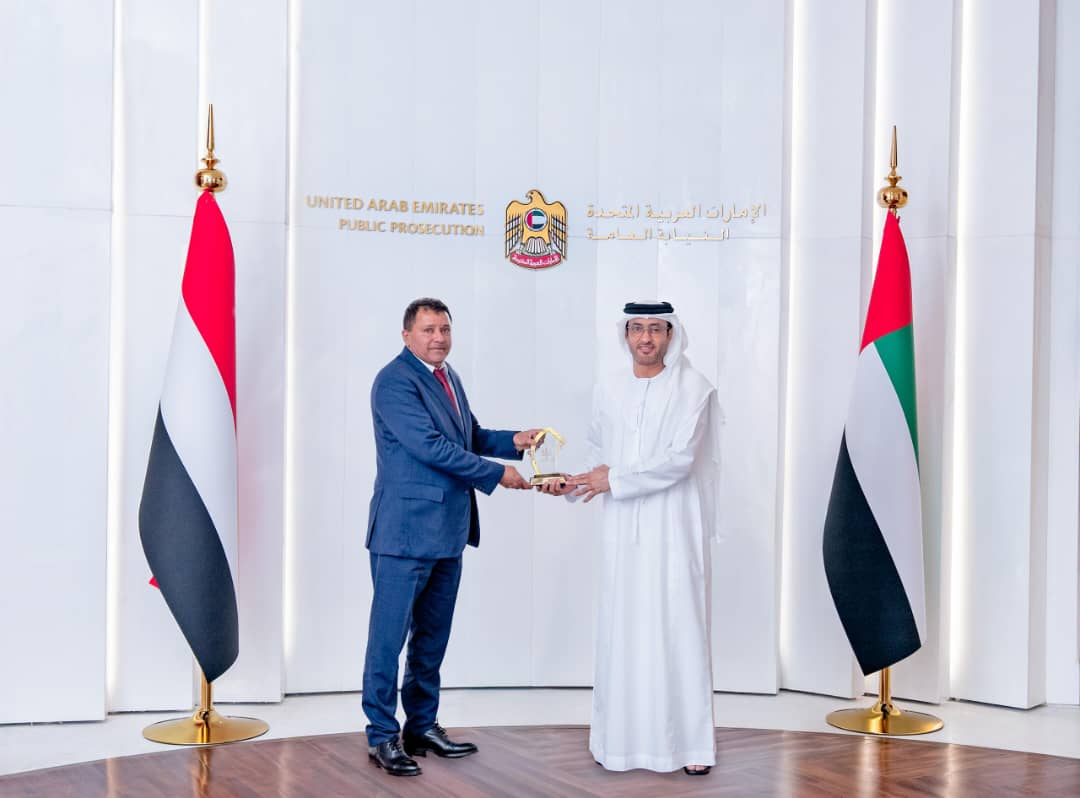 النائب العام يبحث مع نظيره الإماراتي تعزيز التعاون المشترك